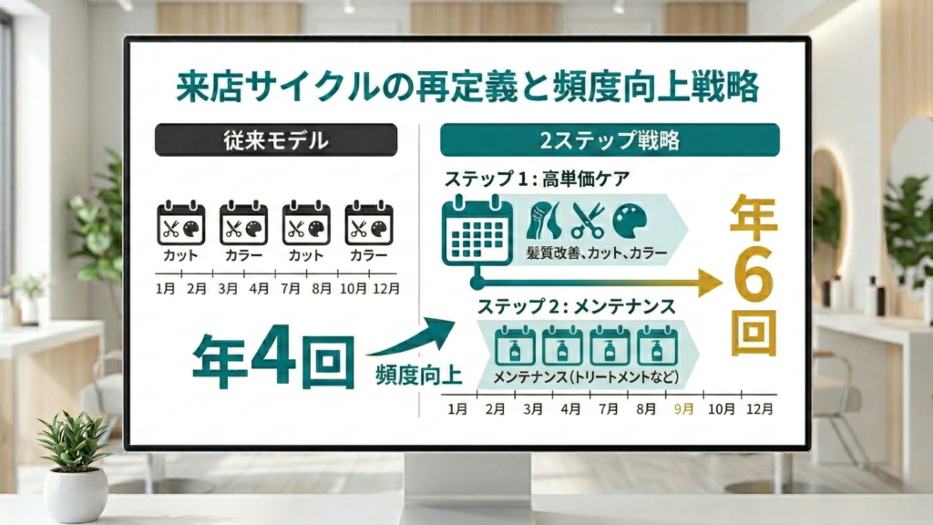 年間売上を最大化する「2つの売上発生ポイント」